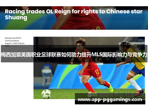梅西加盟美国职业足球联赛如何助力提升MLS国际影响力与竞争力
